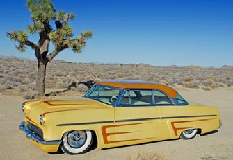 1953 Mercury "GONE BANANAS" Painted by Gene Winfield